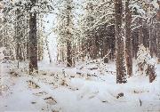 Ivan Shishkin Winter oil painting picture wholesale